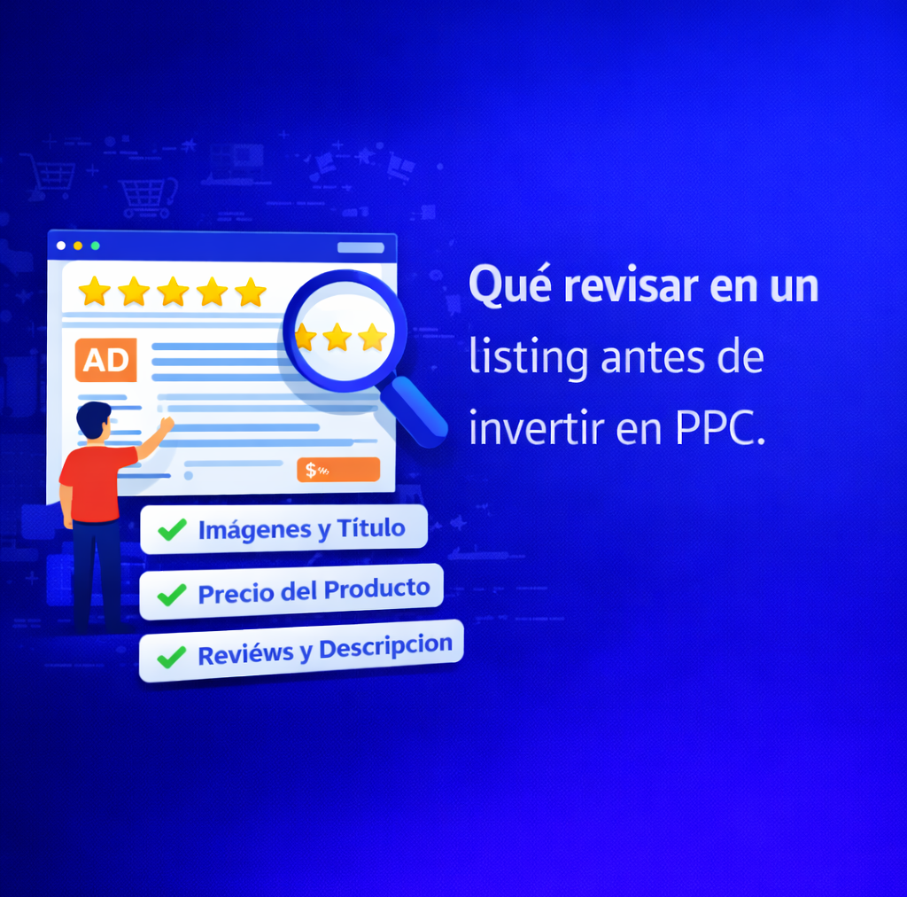 Qué revisar en un listing antes de invertir en PPC