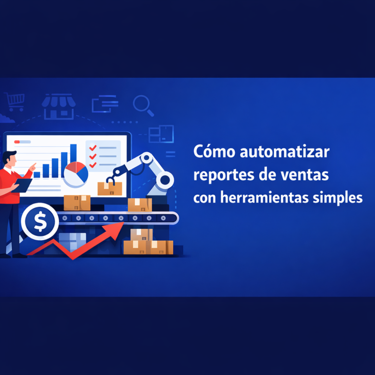 como automatizar reportes de ventas con herramientas simples