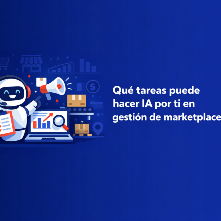 Que tarea puede hacer IA por tu en gestion de marketplaces